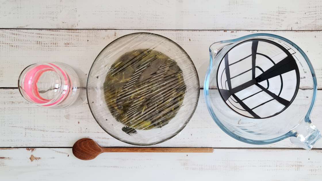 Áthelyezéssel és bain-marie alkalmazásával nyert nettó csalánolaj, fotó 10