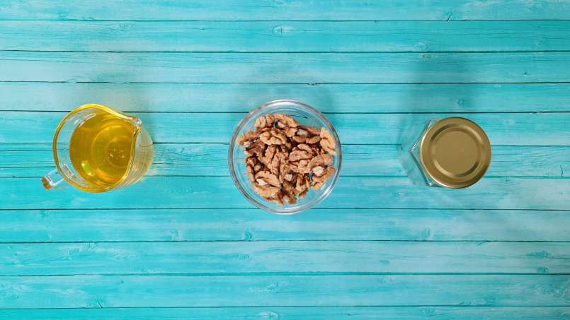 Mézes diómag üvegben, fotó 7