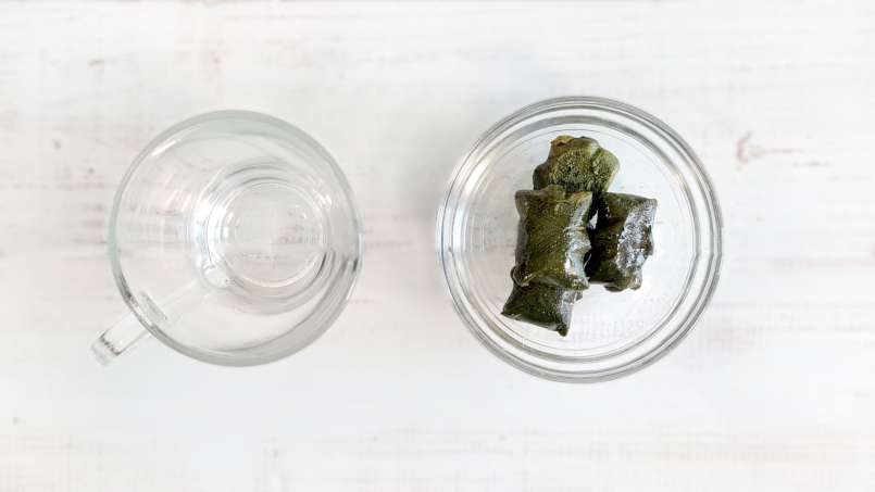 Fagyasztott csalánlé jégkockák, fotó 5