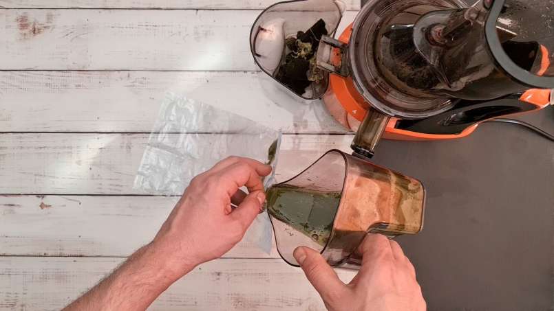 Fagyasztott csalánlé jégkockák, fotó 9