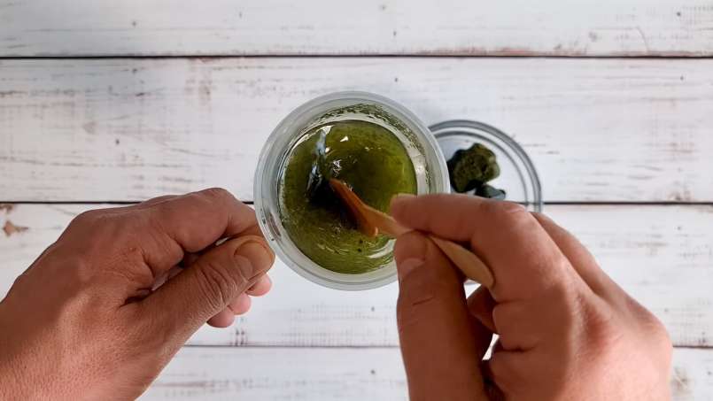 Fagyasztott csalánlé jégkockák, fotó 11